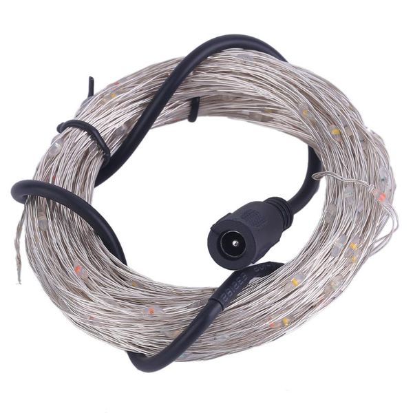 10m/33ft 100led silver wire string fairy light dc 12v for christmas wedding party led lights room decoration strings 
10m/33ft 100led silver wire string fairy light dc 12v for christmas wedding party led lights room decoration strings