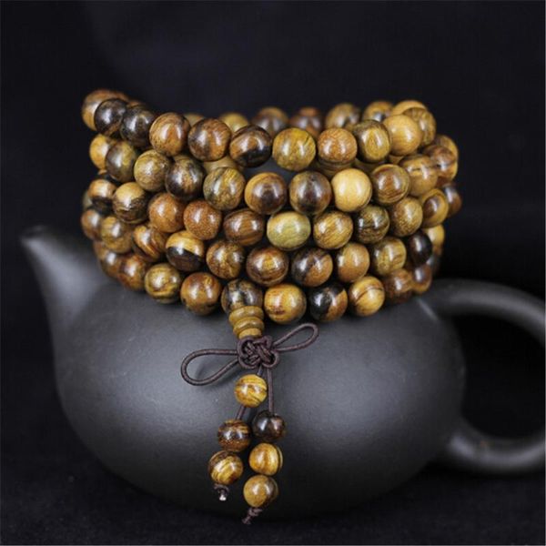 natural indonesian kalimantan flower qinan 12-8mm 108 mala fragrant wood beads bracelet tiger skin pattern strand bracelets beaded, strands, Black
natural indonesian kalimantan flower qinan 12-8mm 108 mala fragrant wood beads bracelet tiger skin pattern strand bracelets beaded, strands, Black
