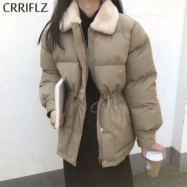women's down & parkas short winter jacket women faux fur lapel collar coats warm thicken drawstring slim parka crriflz, Black
women's down & parkas short winter jacket women faux fur lapel collar coats warm thicken drawstring slim parka crriflz, Black