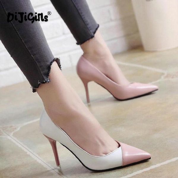 women pumps ol fashion spell color high heels single shoes female spring summer patent leather wedding party drop dress, Black
women pumps ol fashion spell color high heels single shoes female spring summer patent leather wedding party drop dress, Black