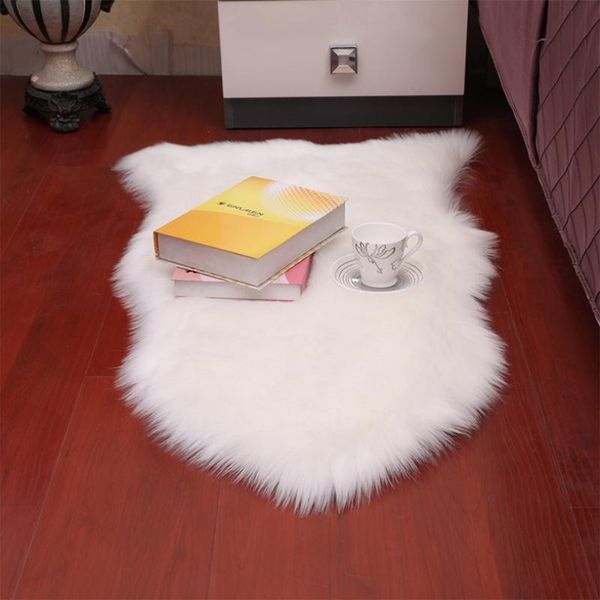 soft artificial wool sheepskin carpet for living room kids bedroom chair cover fluffy hairy anti-slip faux fur rug floor mat carpets
soft artificial wool sheepskin carpet for living room kids bedroom chair cover fluffy hairy anti-slip faux fur rug floor mat carpets