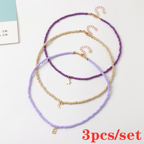 chains fashion boho beads choker necklaces womens bohemian neck chain candy color alloy star moon pendant necklace jewelry for girls, Silver
chains fashion boho beads choker necklaces womens bohemian neck chain candy color alloy star moon pendant necklace jewelry for girls, Silver