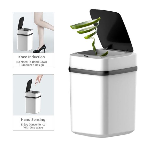 waste bins smart induction trash can wireless sensor automatic bin intelligent electric garbage dustbin for kitchen bathroom
waste bins smart induction trash can wireless sensor automatic bin intelligent electric garbage dustbin for kitchen bathroom