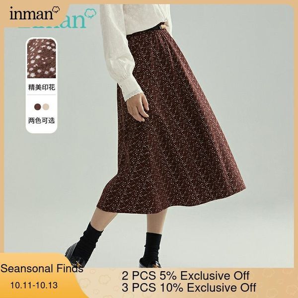skirts inman autumn winter floral print aesthetic skirt elegant lady female retro elastic mid wasit a line cotton bottom wear, Black
skirts inman autumn winter floral print aesthetic skirt elegant lady female retro elastic mid wasit a line cotton bottom wear, Black