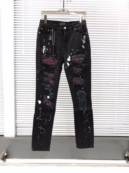 men's jeans sr08423 fashion 2021 runway luxury european design party style clothing, Blue
men's jeans sr08423 fashion 2021 runway luxury european design party style clothing, Blue