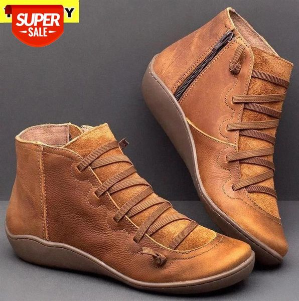women's pu leather ankle boots women autumn winter cross strappy vintage women punk boots flat ladies shoes woman botas mujer #2h5a
women's pu leather ankle boots women autumn winter cross strappy vintage women punk boots flat ladies shoes woman botas mujer #2h5a