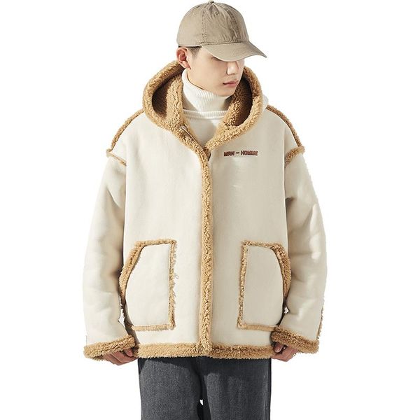 men's down & parkas winter plus velvet jacket to keep warm and casual padded men's korean style trendy, Black
men's down & parkas winter plus velvet jacket to keep warm and casual padded men's korean style trendy, Black