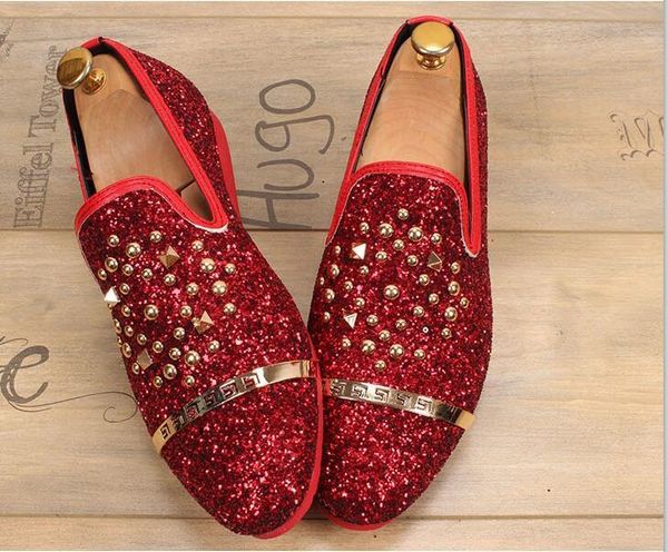 dress shoes retro 2021 driving for men flats bling glitter man casual loafers rivets spring autumn slip on studs oxfords, Black
dress shoes retro 2021 driving for men flats bling glitter man casual loafers rivets spring autumn slip on studs oxfords, Black