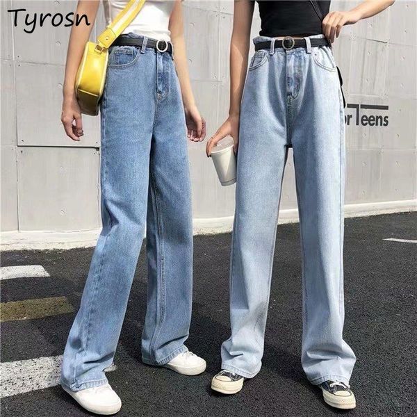 women's jeans women retro blue loose zipper vintage high waisted jean all-match fashion korean style wide leg mopping denim trousers
women's jeans women retro blue loose zipper vintage high waisted jean all-match fashion korean style wide leg mopping denim trousers