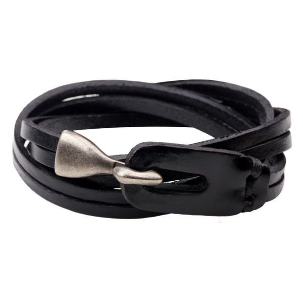 fashion leather men's bracelet multi-layer hook hand rope personalized headdress fashion leather jewelry, Golden;silver
fashion leather men's bracelet multi-layer hook hand rope personalized headdress fashion leather jewelry, Golden;silver