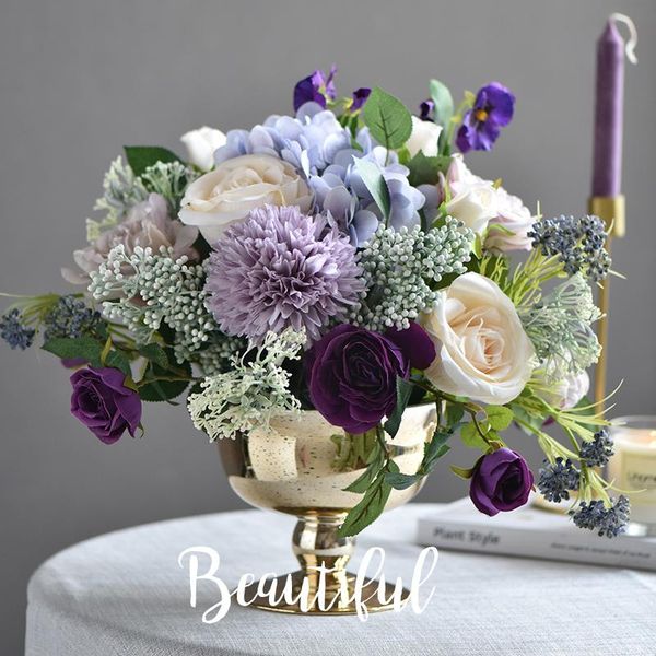 decorative flowers & wreaths artificial flower living room ornaments home interior soft decoration dining table arrangement silk el model
decorative flowers & wreaths artificial flower living room ornaments home interior soft decoration dining table arrangement silk el model