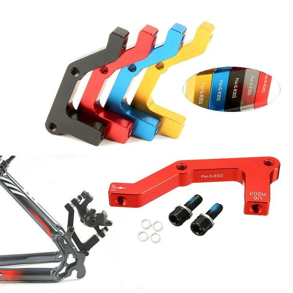 bike brakes bicycle disc brake bracket adapter is-pm rotor mount lever front 203mm rear 180mm accessories 1pc
bike brakes bicycle disc brake bracket adapter is-pm rotor mount lever front 203mm rear 180mm accessories 1pc