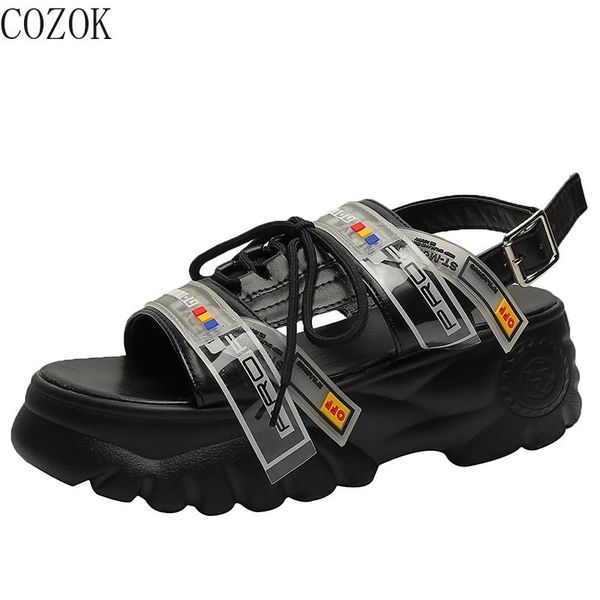summer women's sports sandals fashion all-match simple vamp design thick-soled 2021 dress shoes, Black
summer women's sports sandals fashion all-match simple vamp design thick-soled 2021 dress shoes, Black