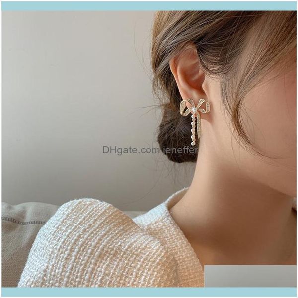 charm jewelryfactorymi1lniche diamond fashion bowknot design earring pearl net red trend versatile earrings for women drop delivery 2021 upw, Golden
charm jewelryfactorymi1lniche diamond fashion bowknot design earring pearl net red trend versatile earrings for women drop delivery 2021 upw, Golden