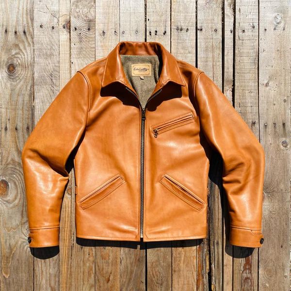 men's leather & faux cdj-133 cidu asian size super quality slim vintage genuine italian tuscany cow rider jacket, Black
men's leather & faux cdj-133 cidu asian size super quality slim vintage genuine italian tuscany cow rider jacket, Black