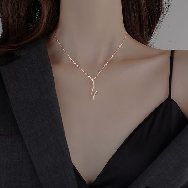 senior feeling necklace light luxury niche design feels the new chain of clavicle woman contracted temperament, Silver
senior feeling necklace light luxury niche design feels the new chain of clavicle woman contracted temperament, Silver