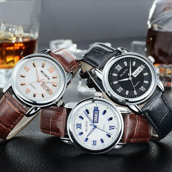 wristwatches wlisth watches quality quartz wrist watch for men hour erkek kol saati fashion business casual reloj hombre, Slivery;brown
wristwatches wlisth watches quality quartz wrist watch for men hour erkek kol saati fashion business casual reloj hombre, Slivery;brown