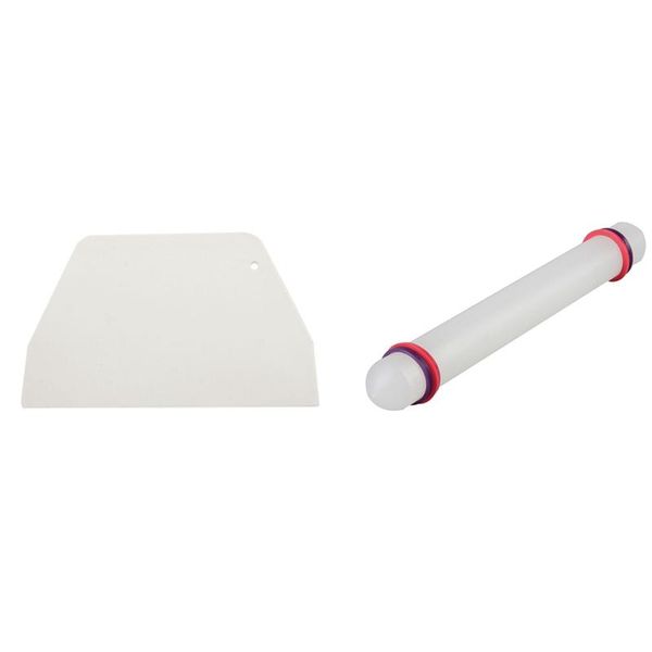 rolling pins & pastry boards flat white plastic cake decorator dough scraper tool with 23 cm / 9inch non-stick sugarcraft fondant pin
rolling pins & pastry boards flat white plastic cake decorator dough scraper tool with 23 cm / 9inch non-stick sugarcraft fondant pin