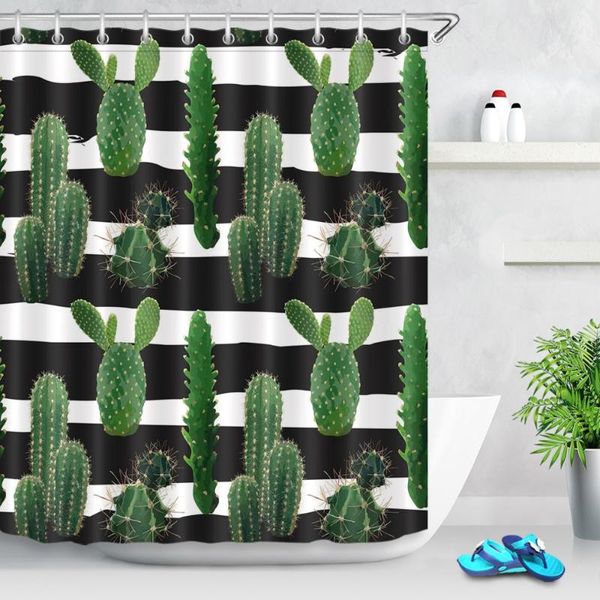 shower curtains lb tropical plants green cactus curtain white black stripes waterproof polyester bathroom for bathtub home decor
shower curtains lb tropical plants green cactus curtain white black stripes waterproof polyester bathroom for bathtub home decor