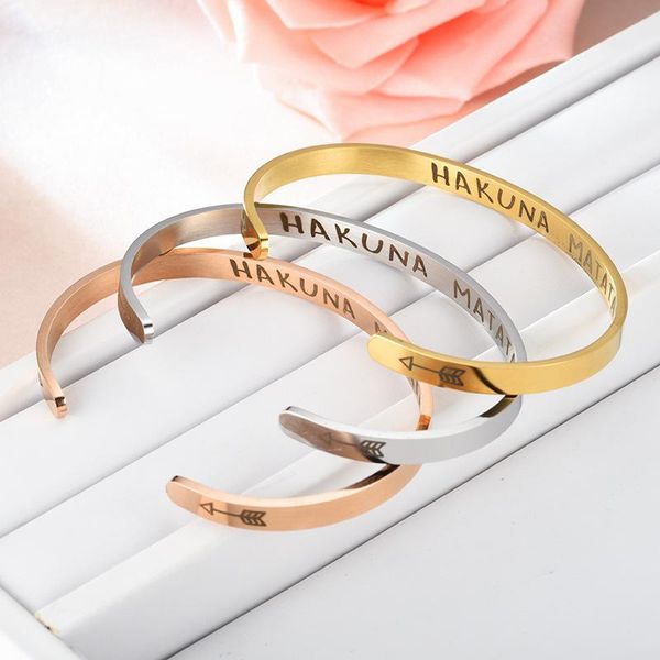 women bracelet letter bracelets man hakuna matata bangles ladies jewellery hand made couples fashion trendy zinc alloy pulseras bangle, Black
women bracelet letter bracelets man hakuna matata bangles ladies jewellery hand made couples fashion trendy zinc alloy pulseras bangle, Black