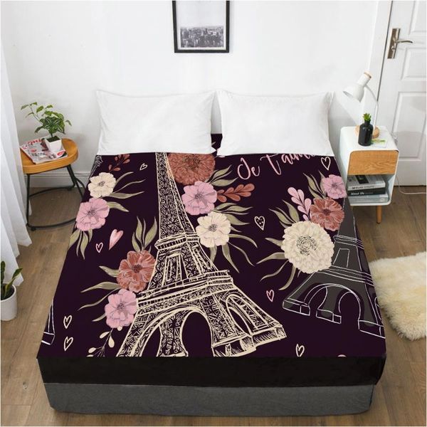 sheets & sets eiffel tower fitted sheet bed with an elastic band 150x200/180/200/160x200 mattress cover 1pc egyptian black
sheets & sets eiffel tower fitted sheet bed with an elastic band 150x200/180/200/160x200 mattress cover 1pc egyptian black