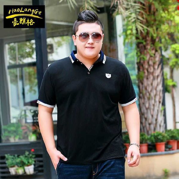 summer new fat man short sleeve t-shirt large men's fat increase lapel trend loose men's polo shirt thin, Black;brown
summer new fat man short sleeve t-shirt large men's fat increase lapel trend loose men's polo shirt thin, Black;brown