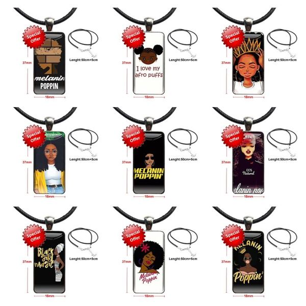 pendant necklaces melanin poppin aba girl for women choker my steel color glass cabochon with rectangle shaped necklace, Silver
pendant necklaces melanin poppin aba girl for women choker my steel color glass cabochon with rectangle shaped necklace, Silver