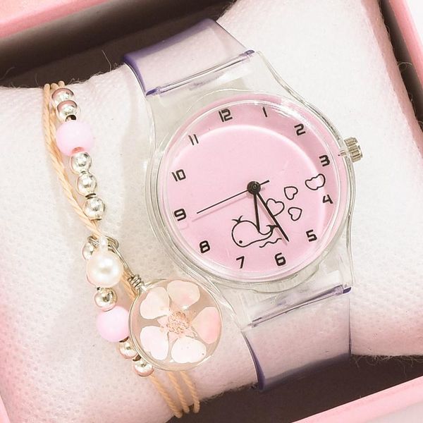 wristwatches 2pcs ly women watches silicone cartoon style transparent strap watch korean round dial casual, Slivery;brown
wristwatches 2pcs ly women watches silicone cartoon style transparent strap watch korean round dial casual, Slivery;brown