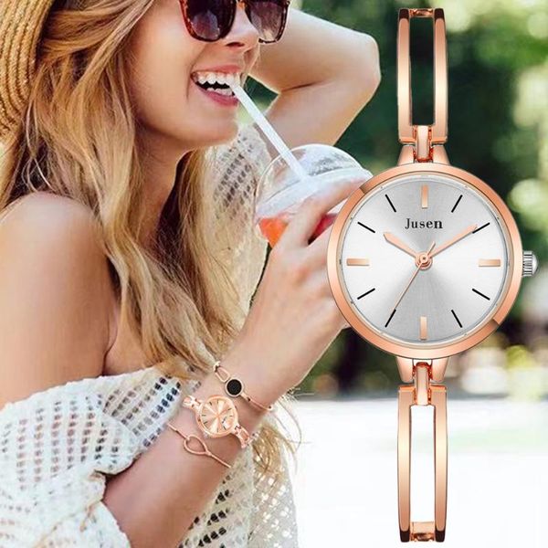 wristwatches luxury fashion women bracelet watches minimalist qualities ladies quartz gold silver stainless steel woman clock, Slivery;brown
wristwatches luxury fashion women bracelet watches minimalist qualities ladies quartz gold silver stainless steel woman clock, Slivery;brown