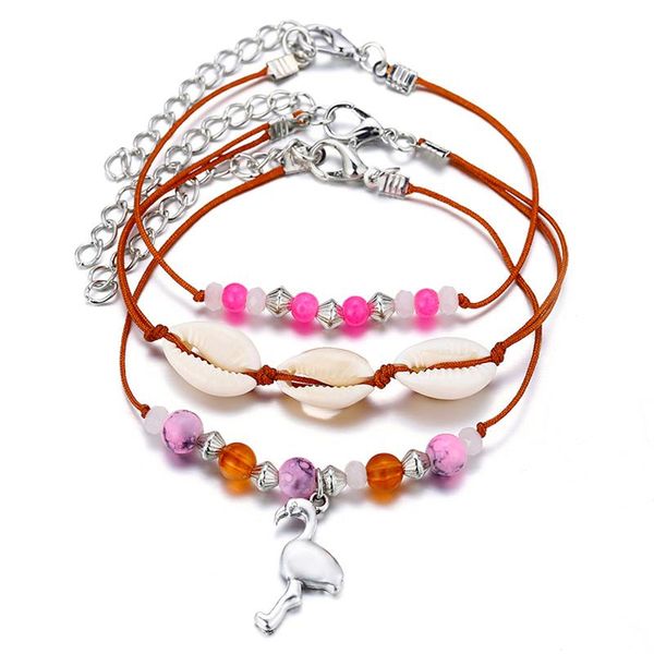 anklets 12 pieces/lot beads ankle bracelets set women shell multi layers rope chain silver color flamingo charm beach jewelry, Red;blue
anklets 12 pieces/lot beads ankle bracelets set women shell multi layers rope chain silver color flamingo charm beach jewelry, Red;blue