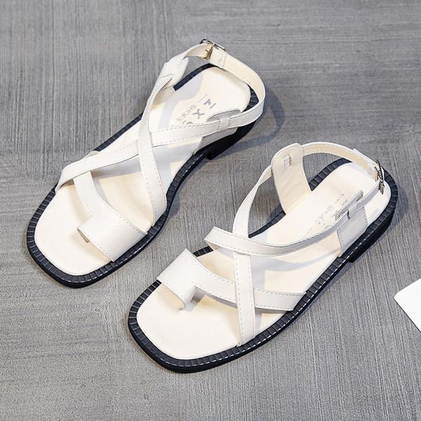 summer women sandals fashion ankle strap square toe flat lady cross-tied casual open big size 42 43, Black
summer women sandals fashion ankle strap square toe flat lady cross-tied casual open big size 42 43, Black