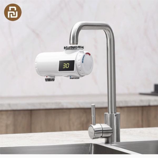 smart home control xiaoda instant heating faucet kitchen electric water heater 30-50 °c temperature cold warm adjustable waterproof
smart home control xiaoda instant heating faucet kitchen electric water heater 30-50 °c temperature cold warm adjustable waterproof