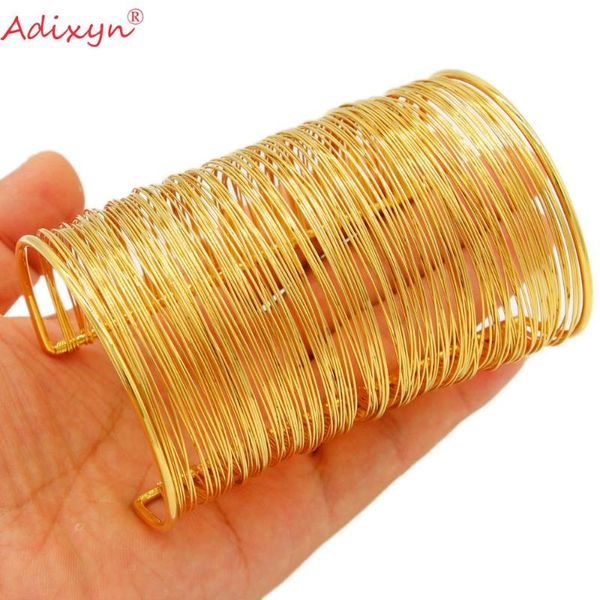 adixyn big wide bangle for women exaggeration gold color bracelet bride african india dubai luxury wedding jewelry gifts n101610, Black
adixyn big wide bangle for women exaggeration gold color bracelet bride african india dubai luxury wedding jewelry gifts n101610, Black