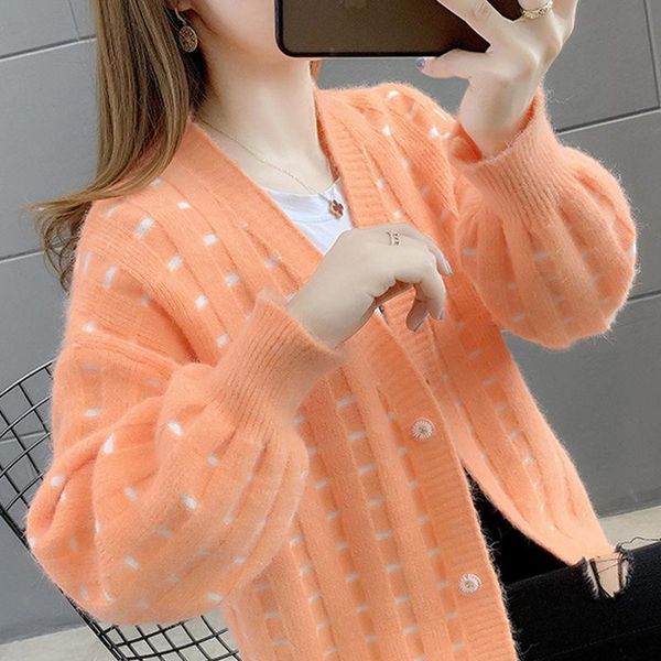 women's knits & tees autumn cardigan short lantern sleeve foreign style small fragrance coat spring and knitwear, White
women's knits & tees autumn cardigan short lantern sleeve foreign style small fragrance coat spring and knitwear, White