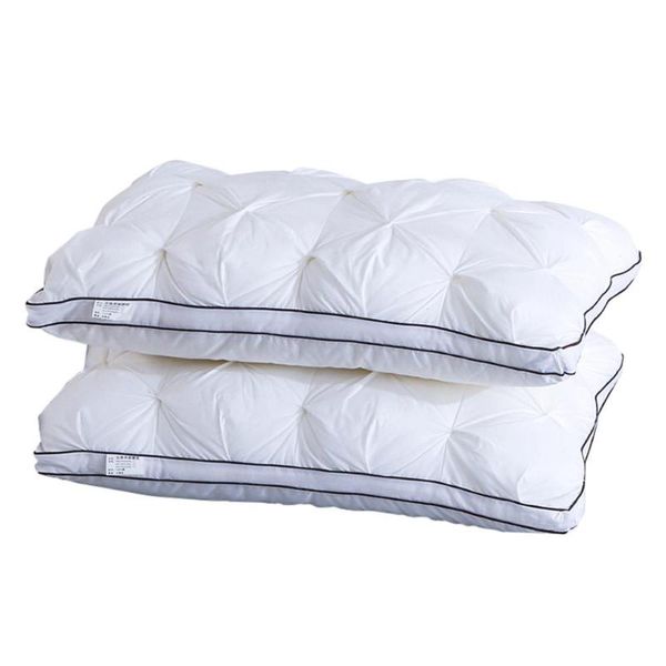 pillow soft and comfortable feather pillows king size(19x21") white for sleeping 
pillow soft and comfortable feather pillows king size(19x21") white for sleeping