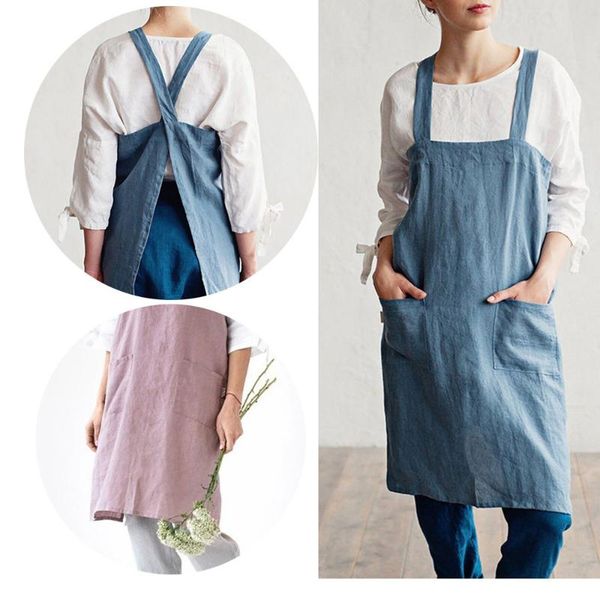 aprons 2021 modern simplicity cotton pure color european and american shoulder strap apron fashion kitchen restaurant housework
aprons 2021 modern simplicity cotton pure color european and american shoulder strap apron fashion kitchen restaurant housework