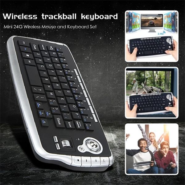 mini 2.4g wilreless keyboard trackball for lappc portable multi-function air mouse decent design combos
mini 2.4g wilreless keyboard trackball for lappc portable multi-function air mouse decent design combos