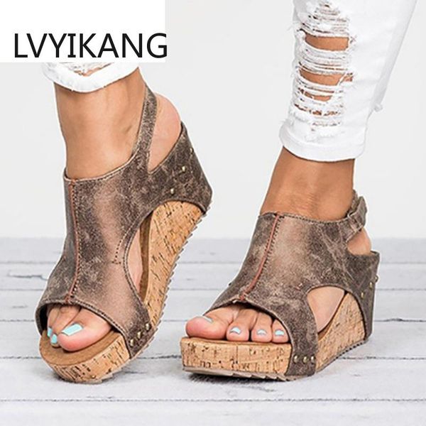 dress shoes women sandals 2021 platform wedges for heels sandalias mujer summer leather wedge 43, Black
dress shoes women sandals 2021 platform wedges for heels sandalias mujer summer leather wedge 43, Black