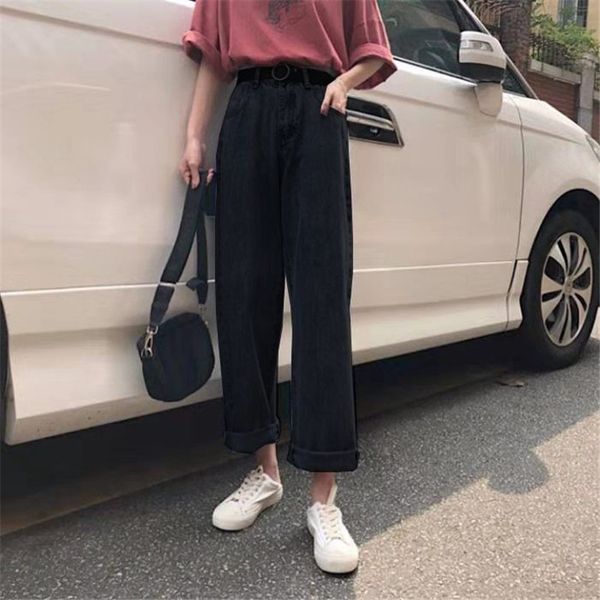 2011Mom Boyfriend Wide Leg Jeans Women High Waist Denim Pants Retro Streetwear Ladies Black Harajuku Chic Push Up Flare Trousers, Blue
2011Mom Boyfriend Wide Leg Jeans Women High Waist Denim Pants Retro Streetwear Ladies Black Harajuku Chic Push Up Flare Trousers, Blue