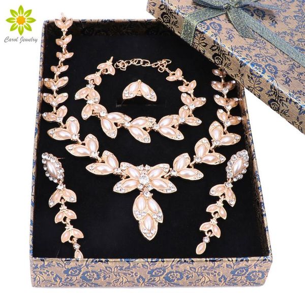 earrings & necklace nigerian wedding african beads jewelry set fashion dubai gold/silver plated imitation pearls set+gift boxes
earrings & necklace nigerian wedding african beads jewelry set fashion dubai gold/silver plated imitation pearls set+gift boxes