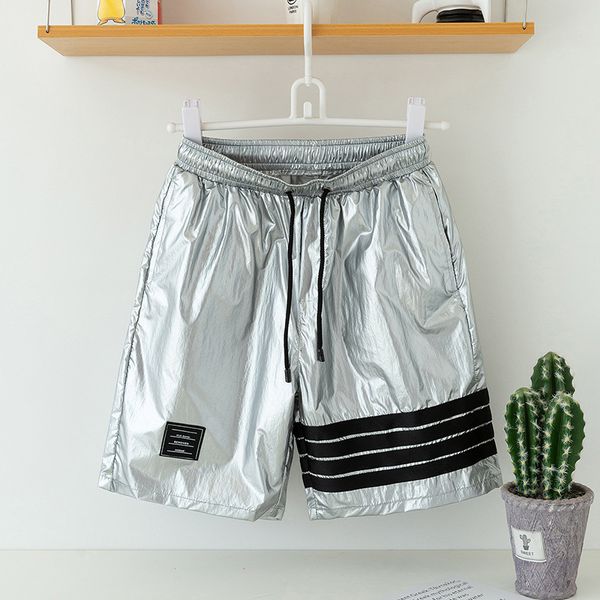 fashion shorts summer large capris men's sports basketball pants loose medium quick drying beach, White;black
fashion shorts summer large capris men's sports basketball pants loose medium quick drying beach, White;black