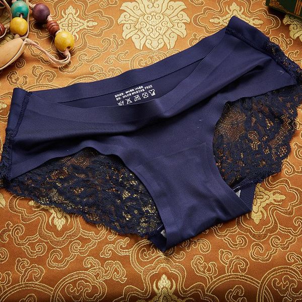 women's panties bzel lace underwear cozy comfort lingerie ice silk briefs seamless skin-friendly underpant, Black;pink
women's panties bzel lace underwear cozy comfort lingerie ice silk briefs seamless skin-friendly underpant, Black;pink