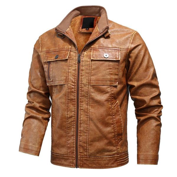motorcycle leather jacket men winter autumn men's windproof outwear male brand pu bomber coats 5xl 6xl fur & faux, Black
motorcycle leather jacket men winter autumn men's windproof outwear male brand pu bomber coats 5xl 6xl fur & faux, Black