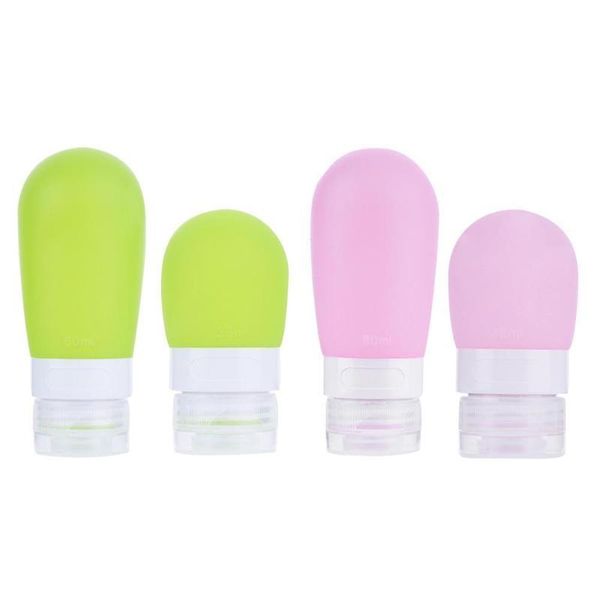 portable round silicone travel bottles facial cleanser makeup liquid shampoo refillable bottletravel container tool storage & jars 
portable round silicone travel bottles facial cleanser makeup liquid shampoo refillable bottletravel container tool storage & jars
