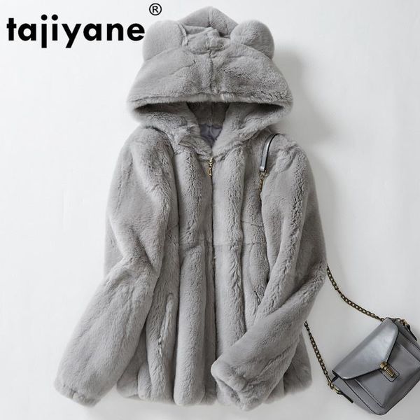 women's fur & faux coat real women clothes 2021 autumn winter korean vintage streetwear jacket hooded abrigo mujer pt18203-t zt2885, Black
women's fur & faux coat real women clothes 2021 autumn winter korean vintage streetwear jacket hooded abrigo mujer pt18203-t zt2885, Black