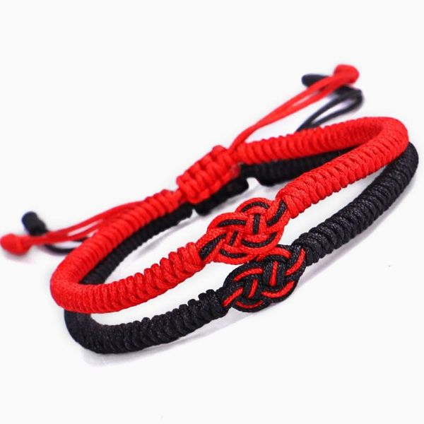 charm bracelets hand-woven double money knot red rope bracelet lucky bracele male and female concentric size adjustable jewelry, Golden;silver
charm bracelets hand-woven double money knot red rope bracelet lucky bracele male and female concentric size adjustable jewelry, Golden;silver
