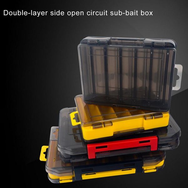 fishing box lure hook boxes storage 12&14 room double sided plastic bait jig tackle accessories
fishing box lure hook boxes storage 12&14 room double sided plastic bait jig tackle accessories