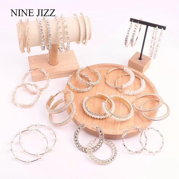 dangle & chandelier ninejizz hoop earrings simple plain gold color metal pearl shiny fashion big circle hoops statement for women, Silver
dangle & chandelier ninejizz hoop earrings simple plain gold color metal pearl shiny fashion big circle hoops statement for women, Silver