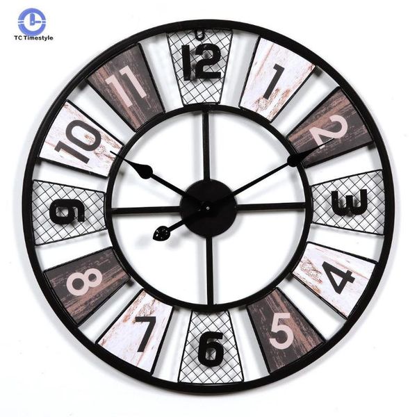 wall clocks 18 inches clock wood industrial style retro home decoration bar living room quartz horloge vintage watches
wall clocks 18 inches clock wood industrial style retro home decoration bar living room quartz horloge vintage watches