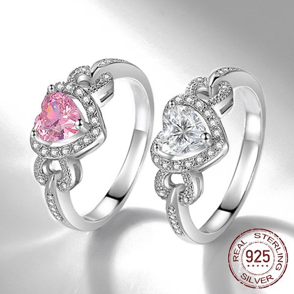 925 sterling silver white/pink zircon rings for women girl engagement anniversary gift jewelry j-091, Slivery;golden
925 sterling silver white/pink zircon rings for women girl engagement anniversary gift jewelry j-091, Slivery;golden